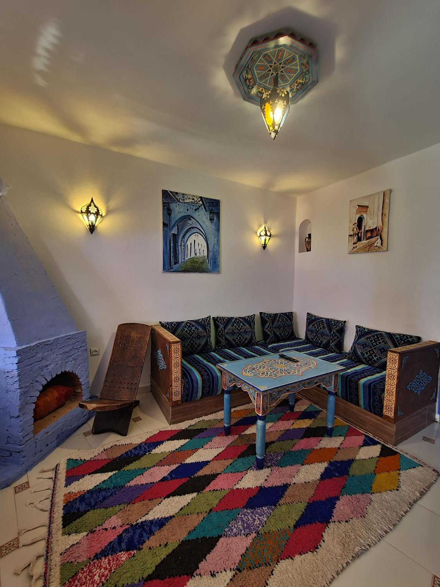 Casa Blue Star Hostel Chefchaouen Exterior photo